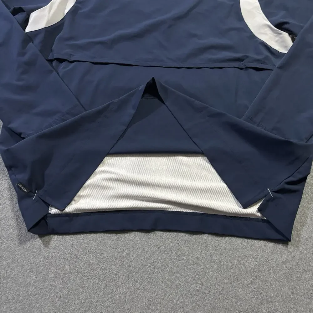 Nike On Field Dallas Cowboys NFL Sideline Coaches Repel 1/4 Zip Jacket Navy XXL
